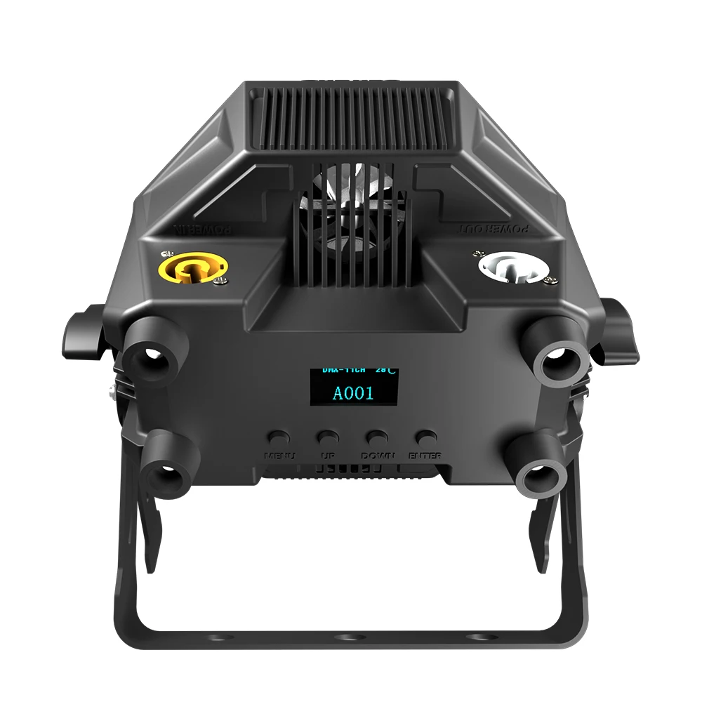 إضاءة LED GlamoPar سلسلة صامتة 7x12w و 5x12W 6in1 حتى خلط الألوان ل DJ حفل زفاف ديسكو