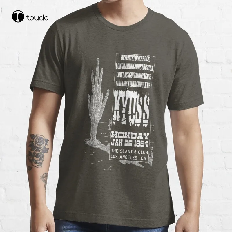 

Kyuss Concert T-Shirt Cotton Tee Shirt Custom Aldult Teen Unisex Digital Printing Tee Shirts Fashion Tshirt Summer Women Shirts