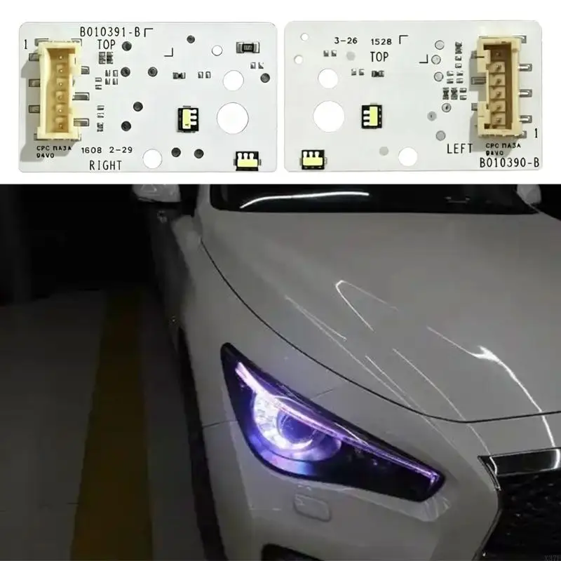 Daytime Running Light Board Repair Part B010390-B B010391-B for Front Light Restoration and Vehicle Lighting Service X37F