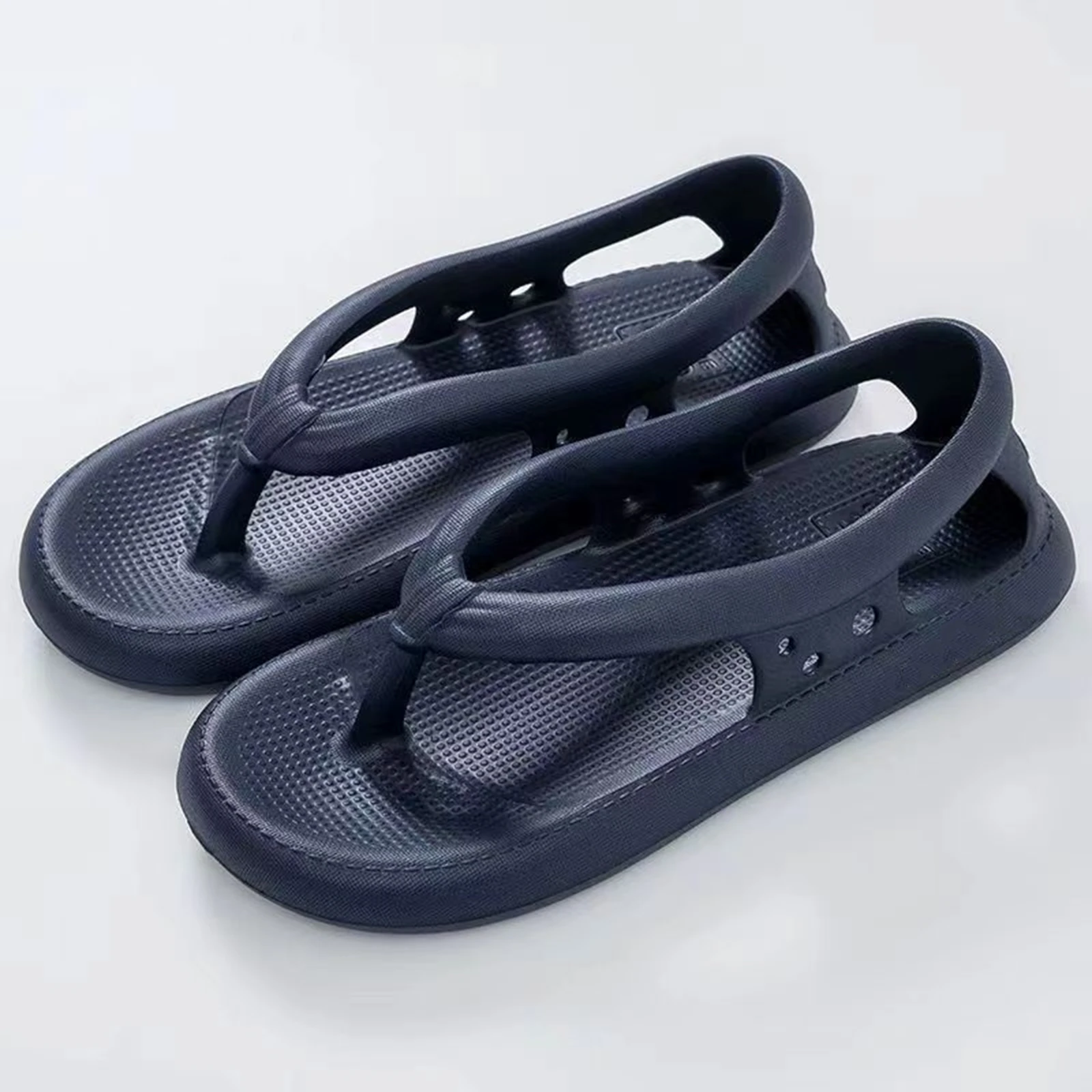 Woman EVA Thick Bottom Sandals Anti-odor without Grinding Feet Slippers Gift for Christmas Birthday New Year