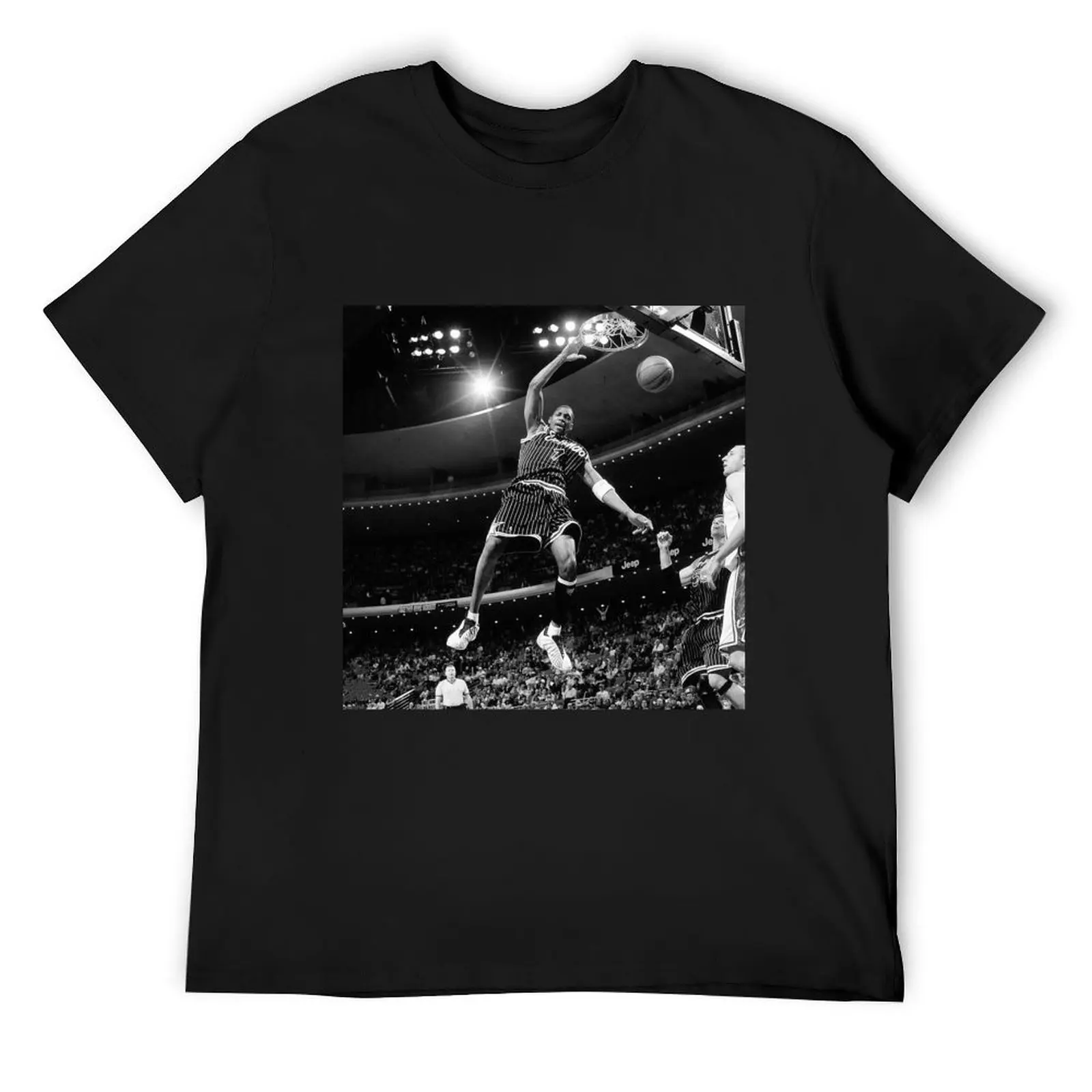 Tracy McGrady - Black / White T-Shirt aesthetic clothes plus sizes T-shirts for men cotton