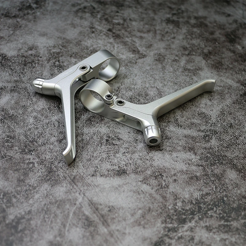 TiParts × ThX4Ride Brampton مقبض فرامل من سبائك الألومنيوم 73 جرام، زوج من مقابض فرامل السيارة المحددة القابلة للطي من Brampton #3