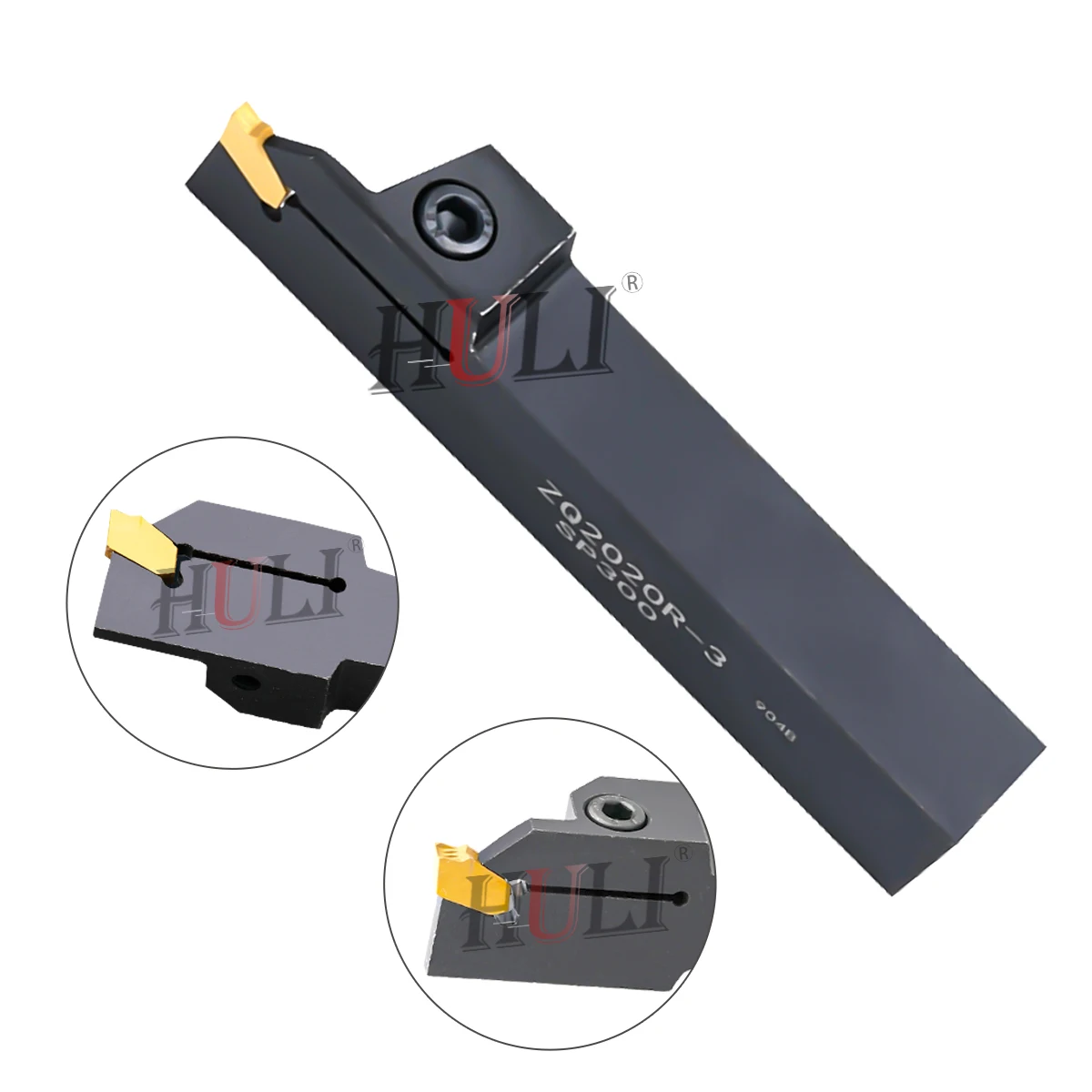 SP200 SP300 SP400 Carbide Alloy Single Grooving Insert ZQ1616R ZQ2020R Grooving Holder ZQ2020R Sharp CNC Lathe Cutting Tools Bar