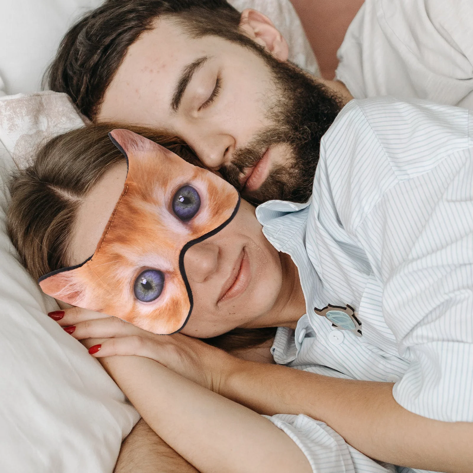 

Cartoon Animal Masks Lightweight Sleep Mask for Women Sleeping Mask For Women Men Cat Dog Design Anti Light Travel Nap Blindfold