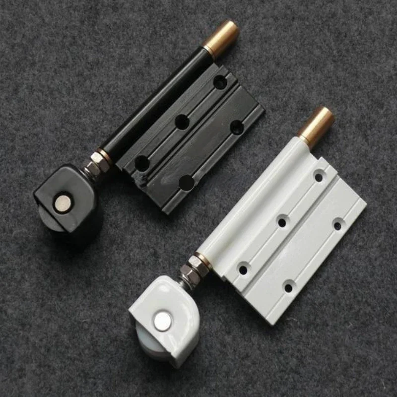 Imagem -03 - Alumínio Liga Deslizante Porta Polia Roda Inferior Universal Porta Dobrável Acessórios