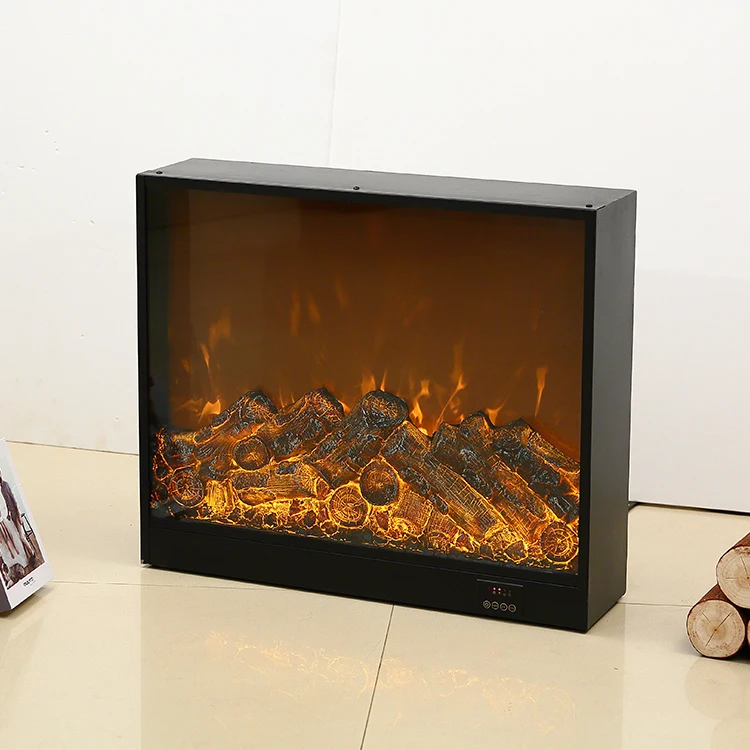 Wholesale European 800mm Recessed Led No Heat Fireplace Table Decorative Electric Artificial Mini Fireplace For Sale