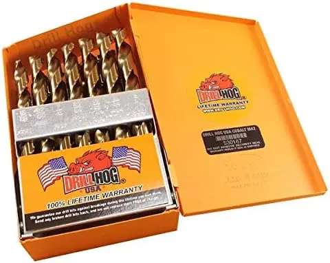 29 Super Premium Cobalt + Drill Bit Set Orange Steel Case