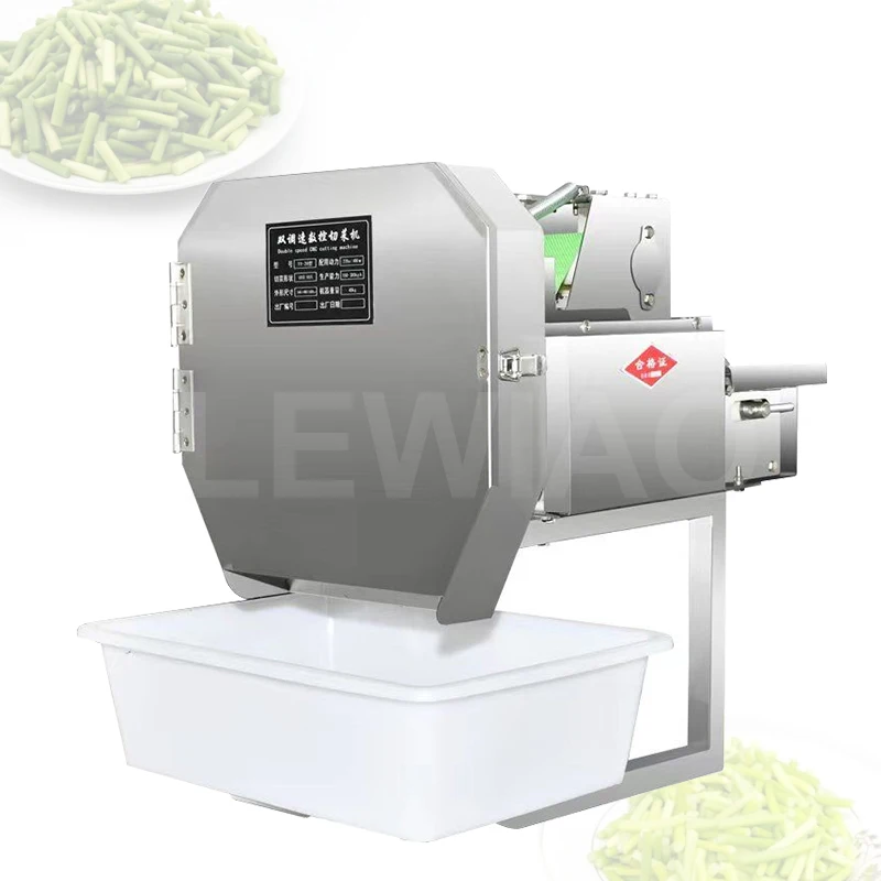 Máquina elétrica de corte de feijão, multifuncional, automática, cortador de vegetais, comercial, raiz de lótus, pepino, cenoura, gengibre, fatia