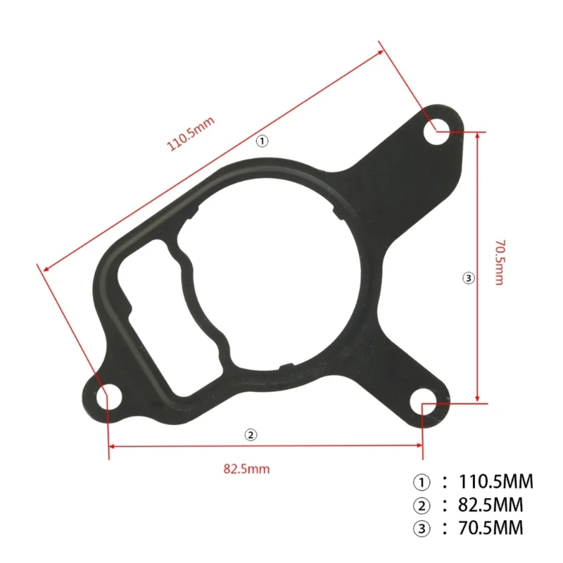 Vacuum Rebuild Seal Replace 07K145100C Auto Engine Repair Accessory for Golf Dropship