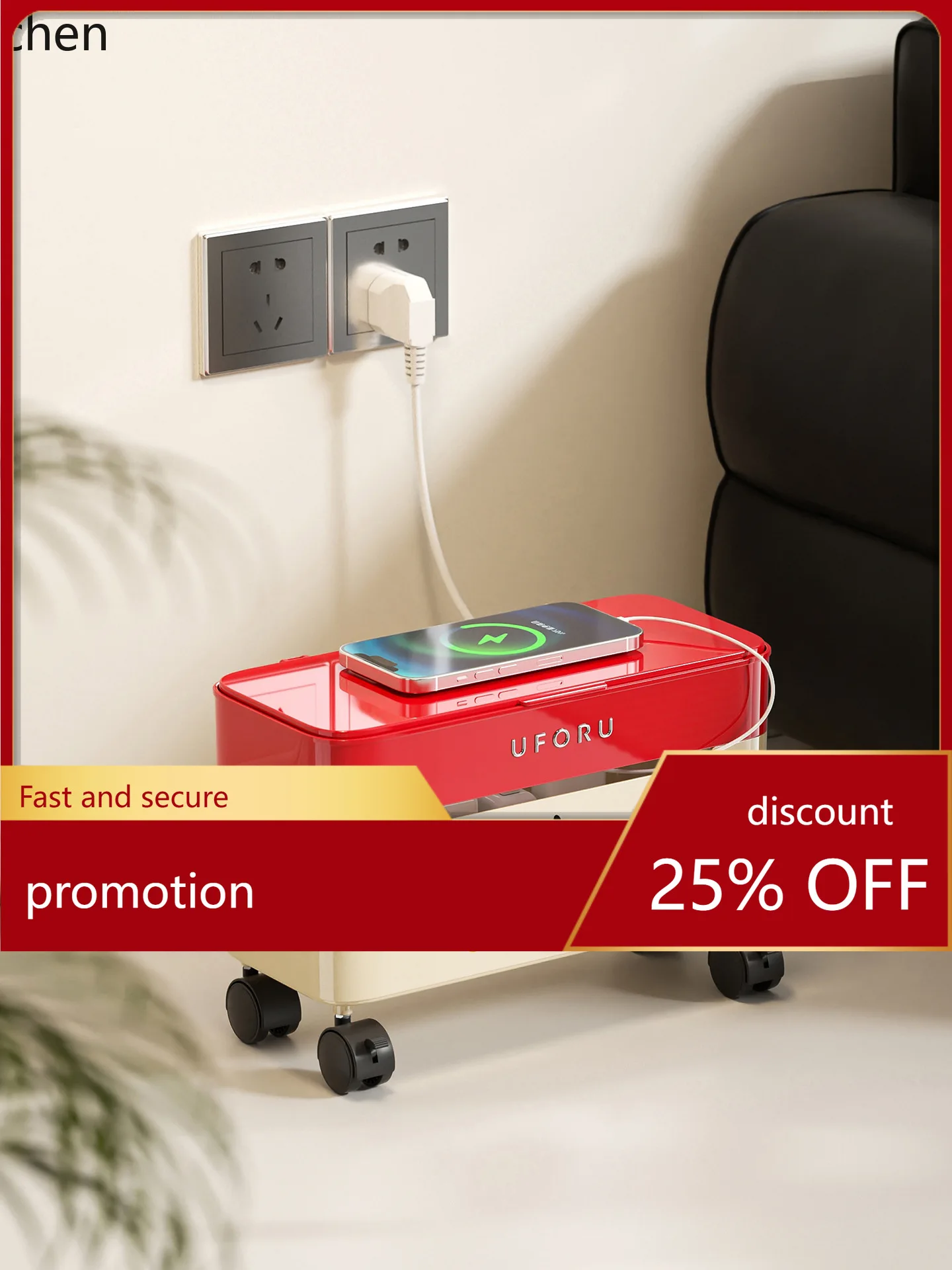 

Zml storage box - multi-purpose organizer for home living room, portable storage container