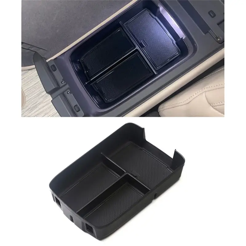 

A21E-автомобильный ящик для хранения в центральном подлокотнике для NIO ET7 2022, лоток для центральной консоли, органайзер, аксессуары для уборки