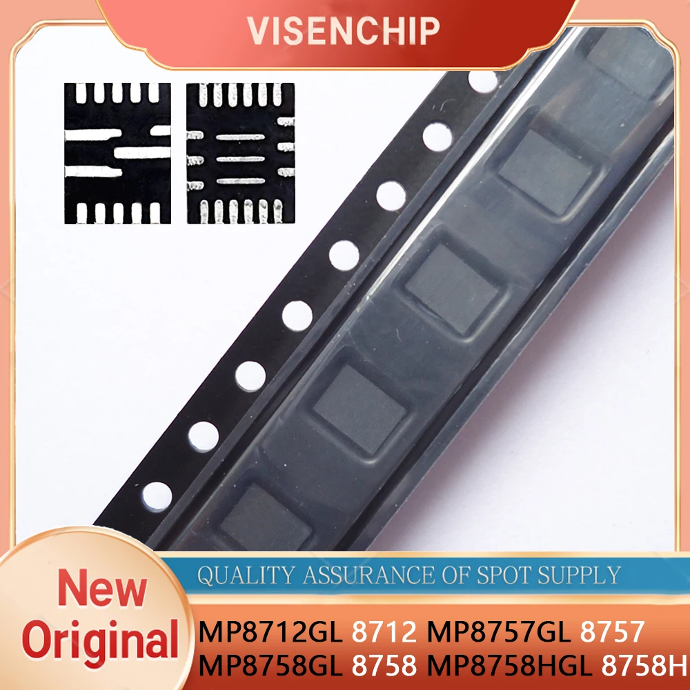 5pieces New MP8712 8712 MP8757 8757 MP8758 8758 MP8712GL MP8757GL MP8758GL MP8758H MP8759 AQQ MP8758HGL-Z 8758H MP8759GD QFN