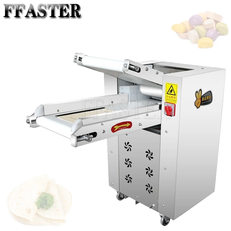 

Dough Kneading Machine Chapati Automatic Pizza Croissant Presser Sheeter Small Fondant Cutter Dough Press Roller Machine