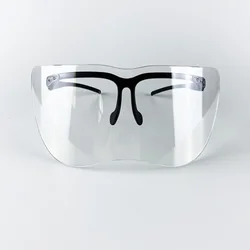 1PCS Anti-splash Mask Transparent Goggles Screen Mask Goggles Oculos Anti-fog Protective Mask Windproof Goggles Unisex Motocross