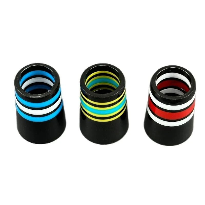 G6DE Pack of 3 Tip Size.370 Golf Ferrules Golf Sleeve Ferrules for Taper Tip Iron Wedges Multiple Color Rings Long Lasting