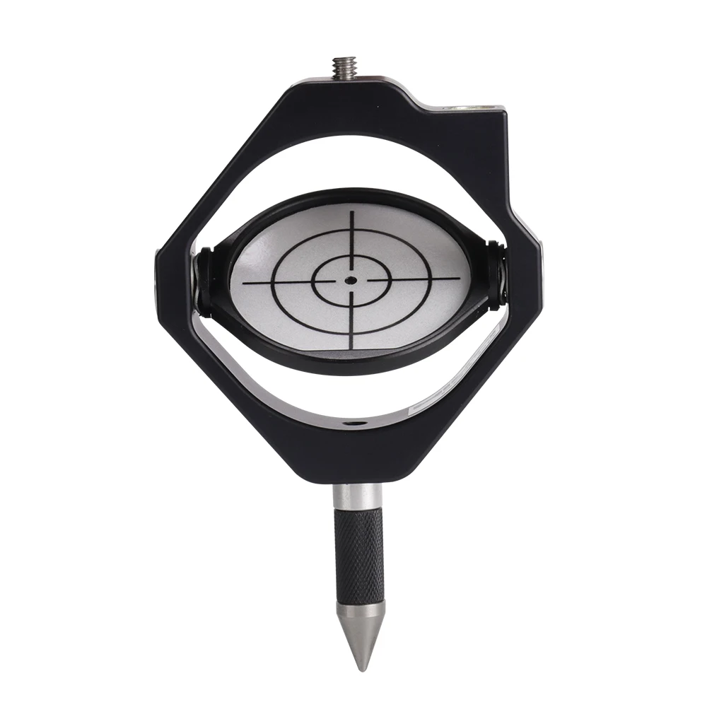 Surveying Mini Prism Reflective Target RT110 With Aluminum Pin Pole Kit, Reflective Target Set With Soft Bag