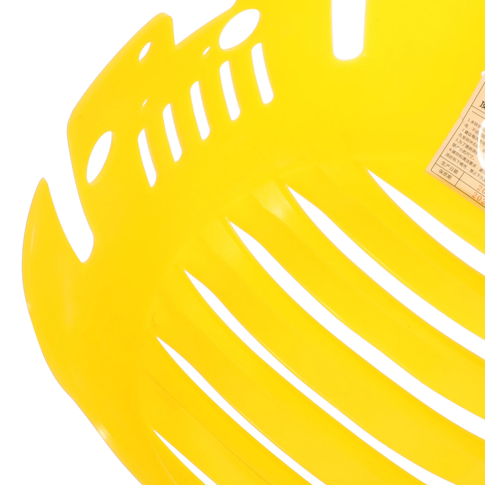 

Anti Collision Inner Shell Cap Protective Liner for Caps Liners Bump Hat Insert Plastic Baseball Yellow Grid