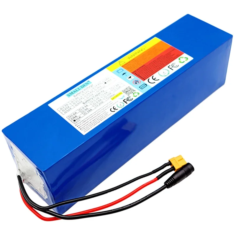 Paquete de batería de litio de 48V, 15Ah, 21700, 13S3P, 1500W, motor de alta potencia para patinete eléctrico de dos ruedas de 54,6 V, BMS incorporado + cargador 3A