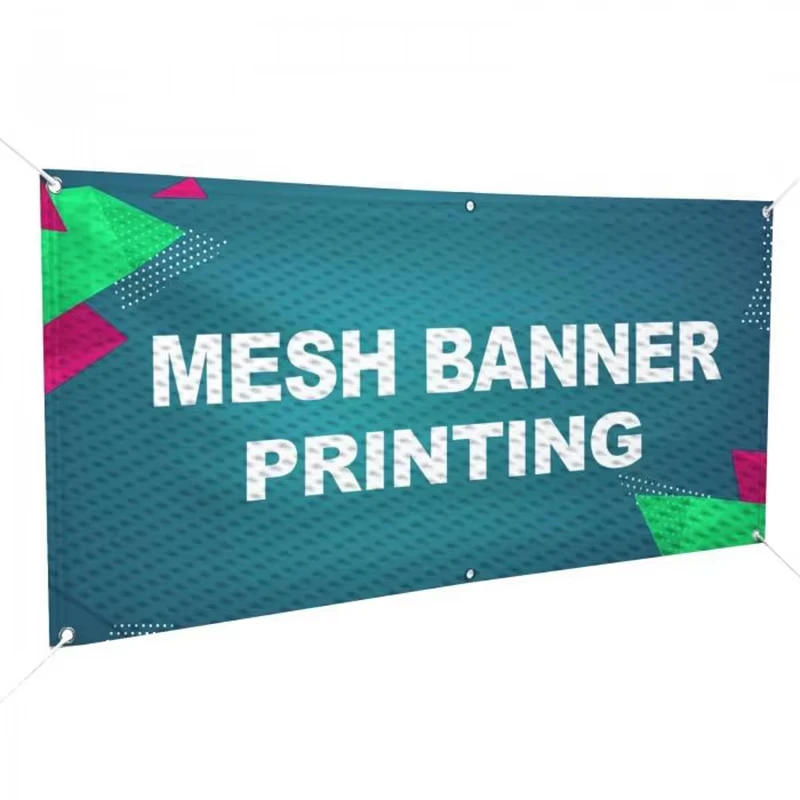 advertising fence large mesh banner signs custom printing fence banner mesh