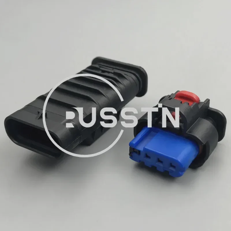 1 Set 4 Hole Auto Parts Automotive Sealed Connector Electric Cable Harness Socket AC Assembly 1-2203773-1 1-2296696-1