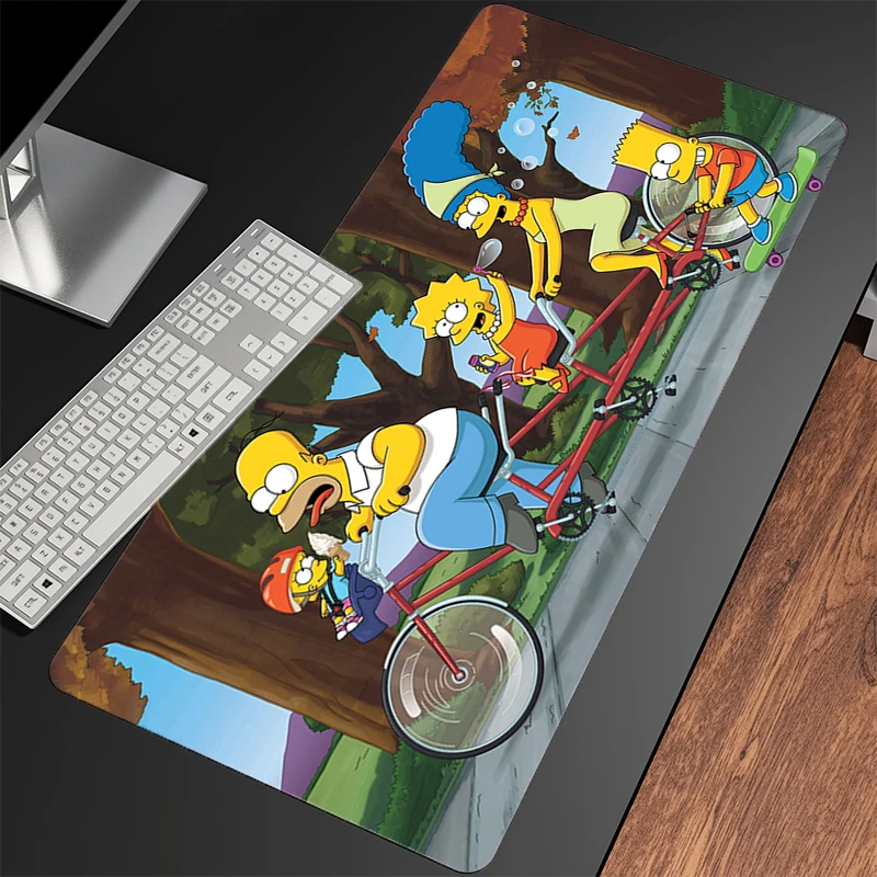 لوحة الماوس HD طباعة اللاعبين الديكور ألعاب حصيرة مكتبية لوحة الماوس ملحقات الألعاب المحمول Varmilo T-Thes سمبسنز لوحة المفاتيح السجاد #5