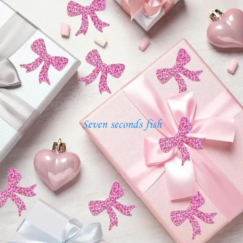 L74B Bowknot -Aufkleber -Wraping -Etikett für Scrapbooking Journal Packaging Decoration