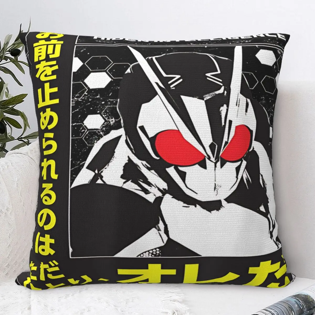 

Cartoon Kamen Rider Zero Pillowcases Kawaii Print Home Sofa Throw Pillow Covers Birthday Gift for Kids