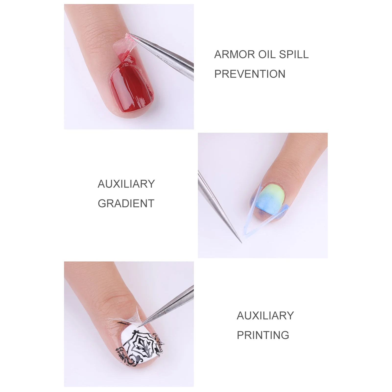 Anti-Spill Nail Polish for Women Anti-overflow Safe Material Nail Polish Manicure Tool for Manicure Nail Art Gel DIY