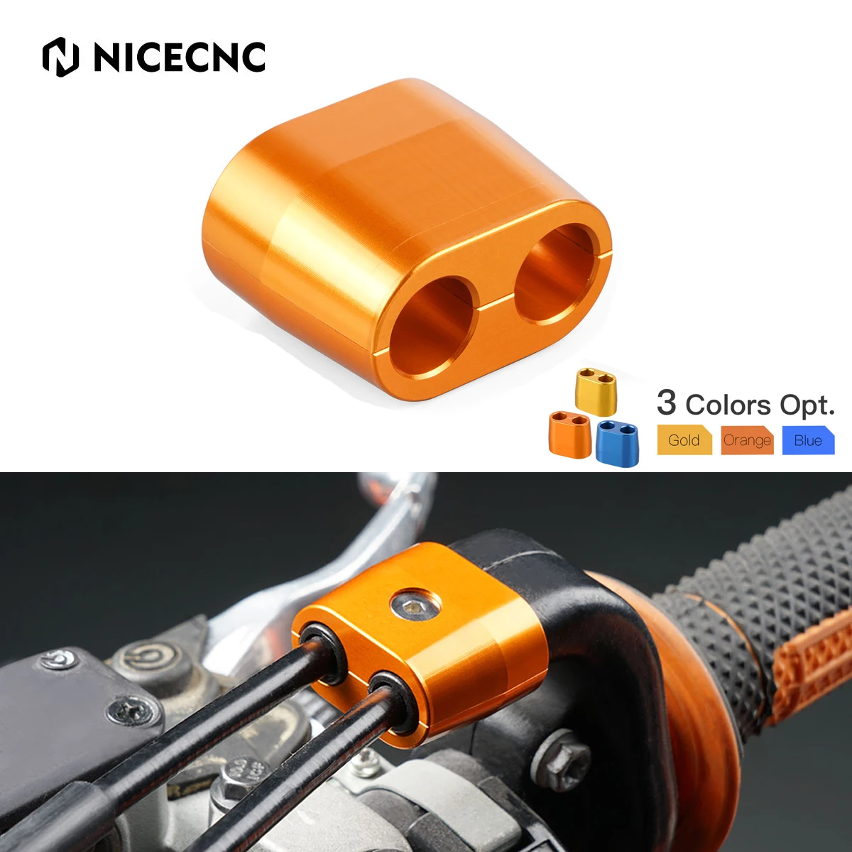 NICECNC For KTM EXC 450 EXC500 2013-2016 EXCF 350 SXF 250 SXF 450 Sixdays FREERIDE FACTORY SMR450 Throttle Cable Cover Guard