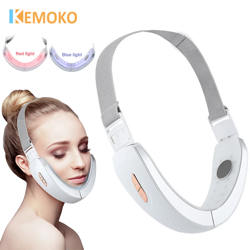 

V Face Lift Massager Device V-Face Lifting Device EMS Facial Massager Reduce Double Chin Microcurrent Beauty Skin Care Device