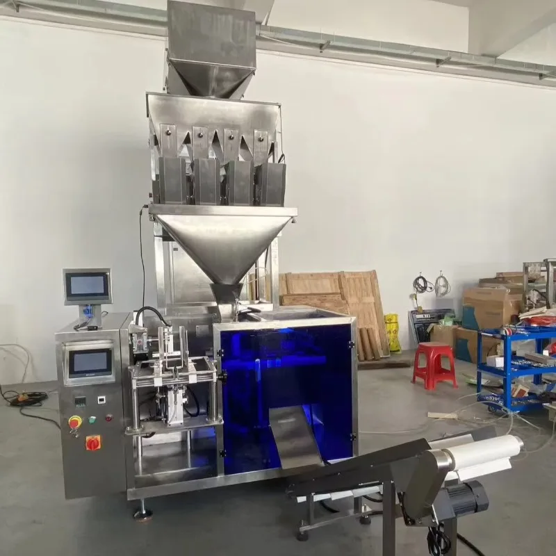 FL Zipper Pouch Filling Sealing Equipment for Granule Coffee Nuts Dry Food Standup Bag Packing Automatic Machine Line