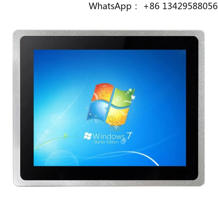 Metal Casing 10.4 Inch High Brightness Industrial All in One Touch Screen Panel PC