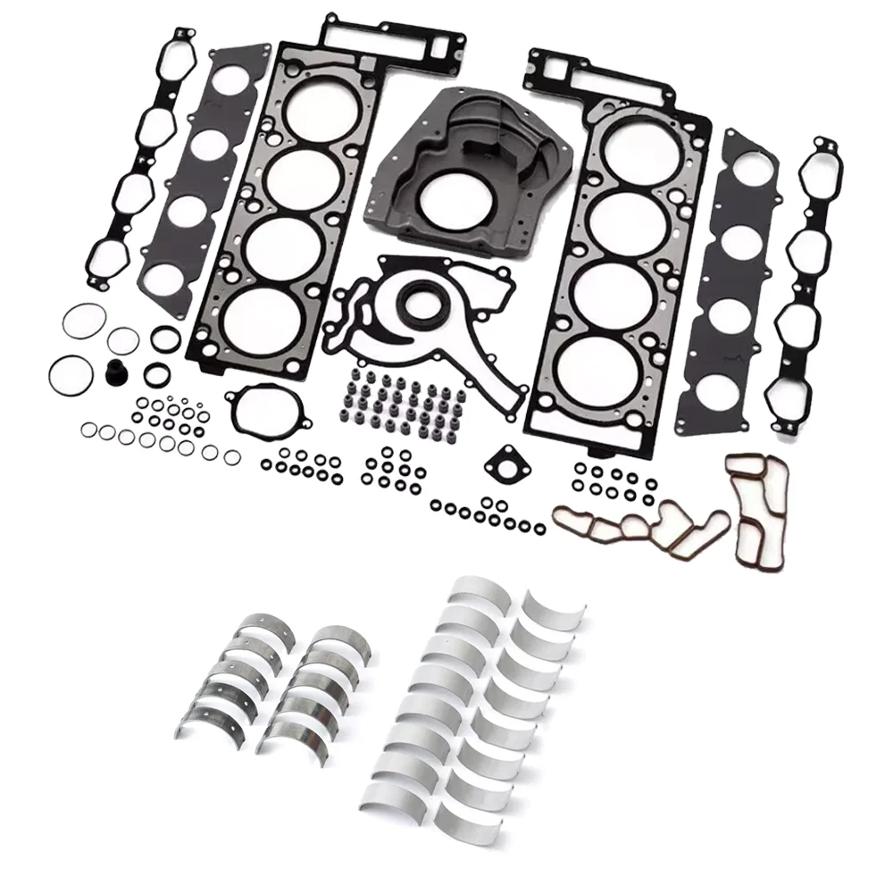 Engine Parts Rebuild Full Head Gasket Kit Main Con Rod Bearing Set Fit 4.7 L M273 For Mercedes-Benz GL450 S400 S450 4.7L V8 GAS