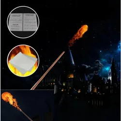 Baguettes magiques clignotantes pour magiciens, accessoires de cosplay, allume-flamme électronique, accessoires professionnels