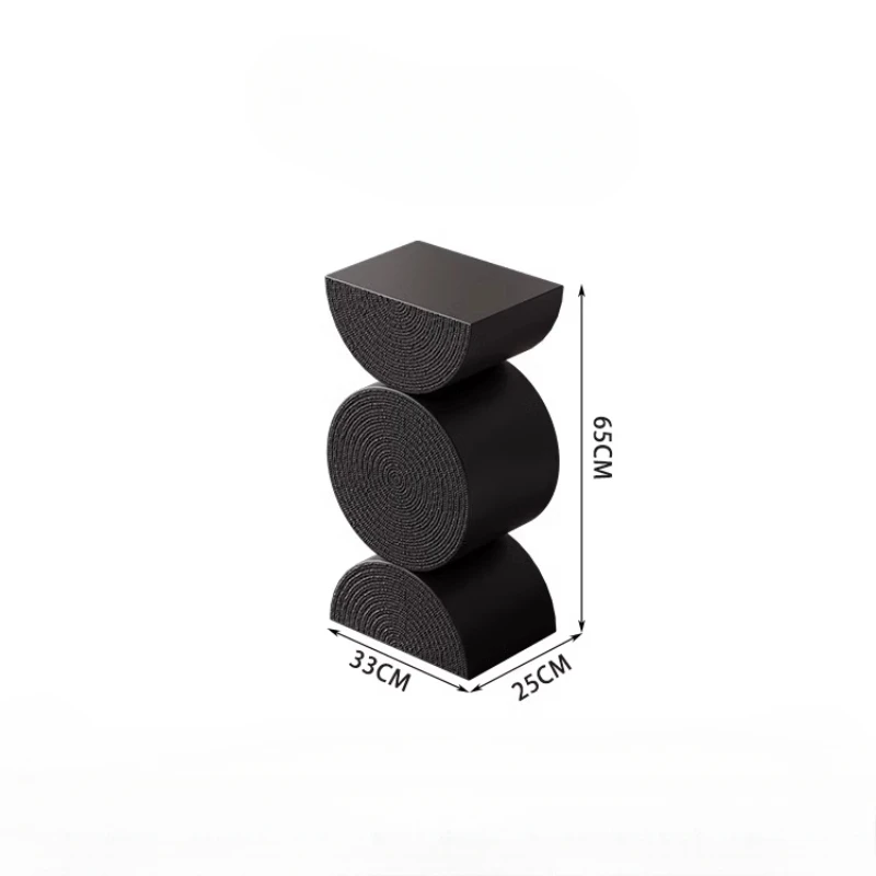 Factory Direct 2026 Black Aesthetic Coffee Table Kitchen Modern Luxury Living Room Side Table Designer Space Saving Mesa De Cent