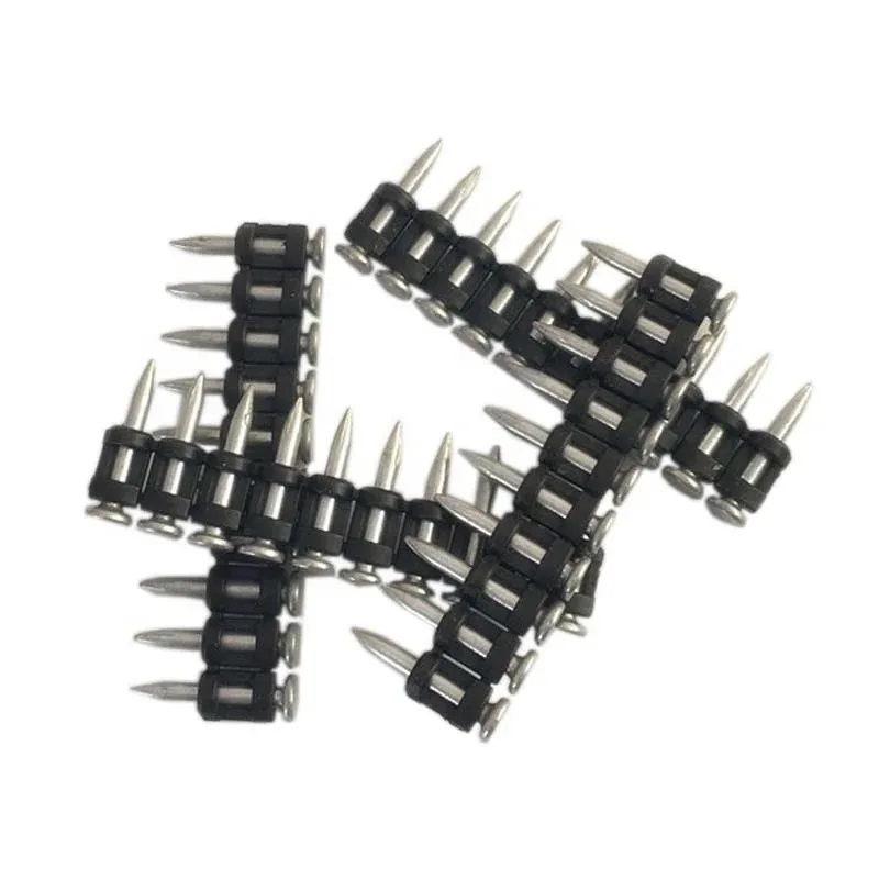 200 pcs Plastic  pin Nails For Concrete Cordless Battery Tool Gas Nailer Fastening Concrete and Steel  For Toua tool Good Qualit