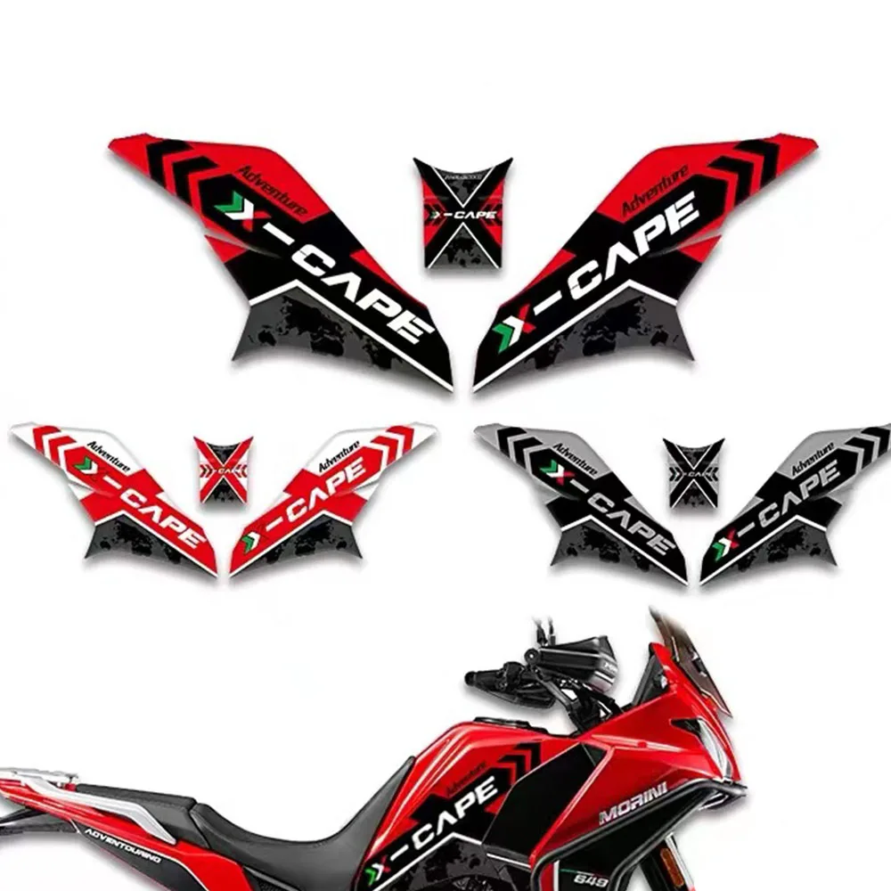 

New Fit Morini X-Cape 650 Motorcycle Decals Decoration Fuel Tank Body Protection Sticker For Morini X Cape 650 Dedicated