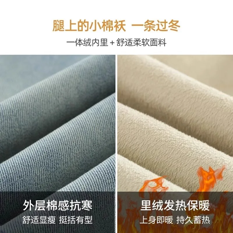 الخريف ضوء اللون جينز نحيل للنساء فضفاض تنوعا التخسيس صغيرتي السراويل المستقيمة #3