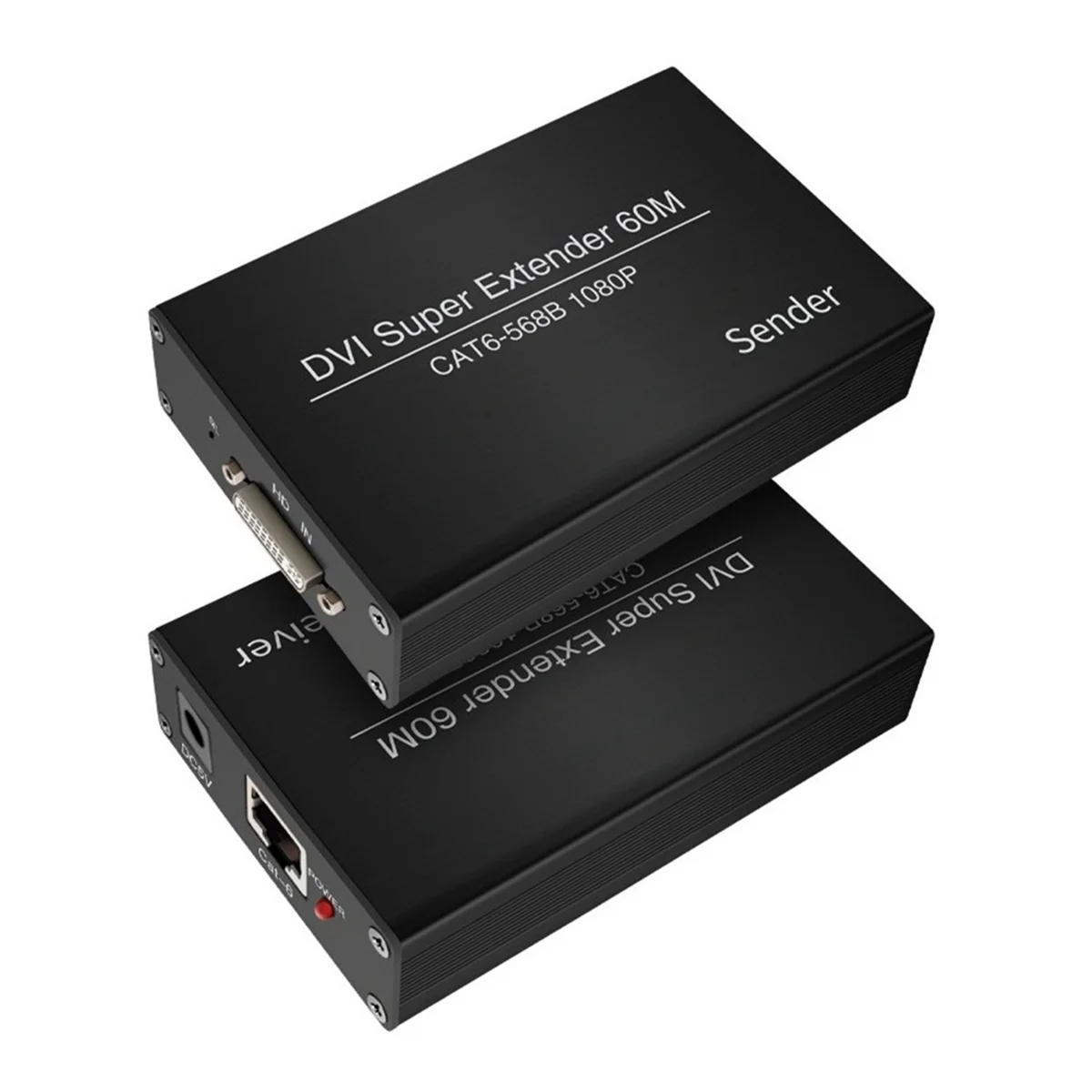 

X61A_DVI Extender DVI Ethernet Adapter HD 1920X1200 EU Plug