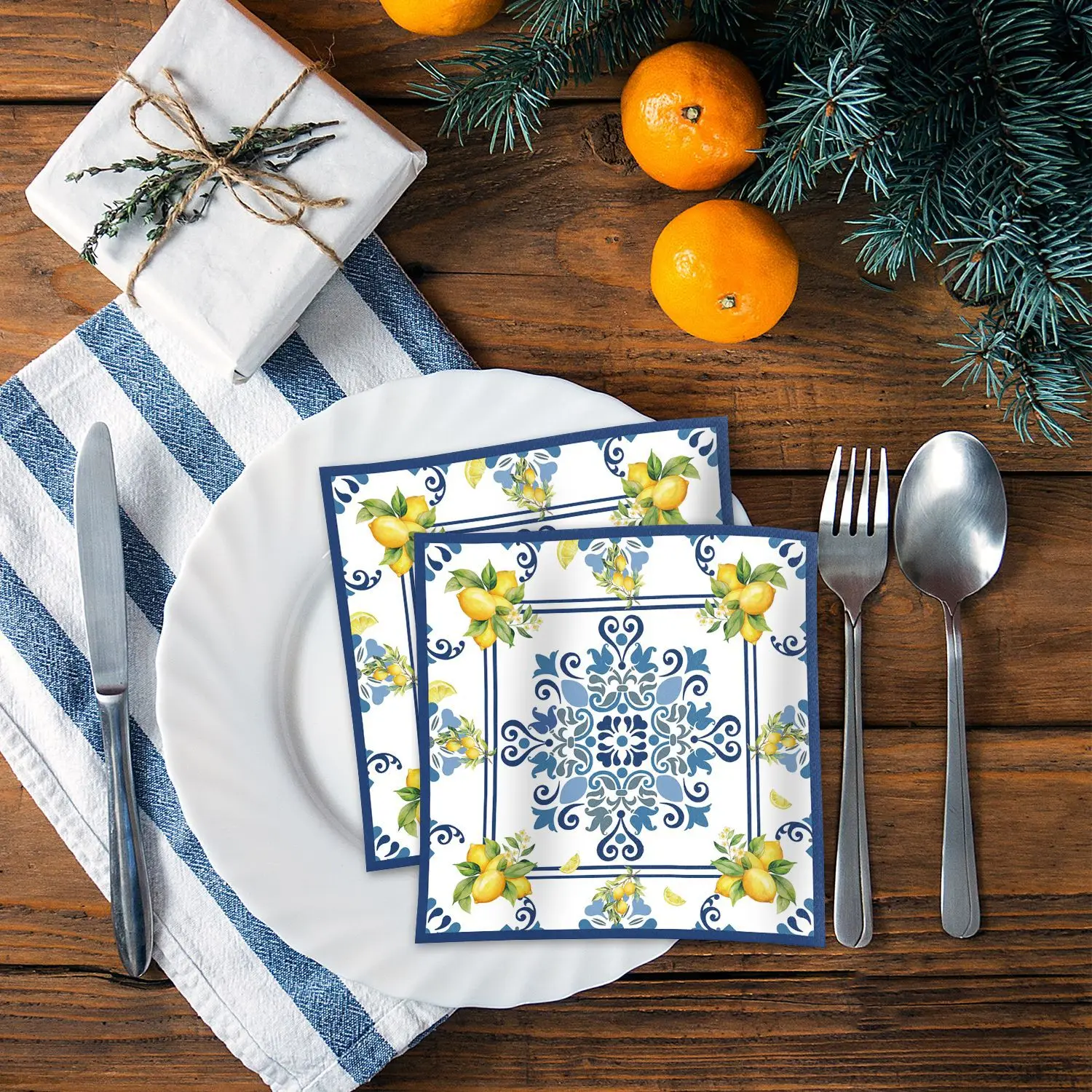 Mediterranean Lemon Party Deco - Event Supplies review and price