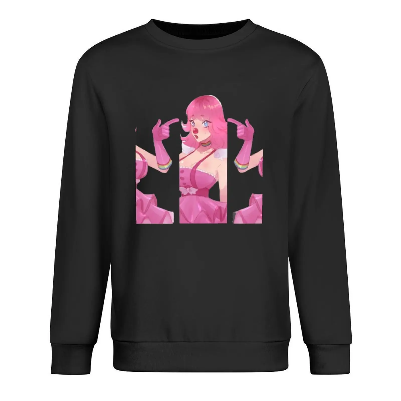 

Geiru Toneido Ace Attorney Clown Girl Pullover men wear korean style clothes aesthetic clothing japanese style men's sweatshirts
