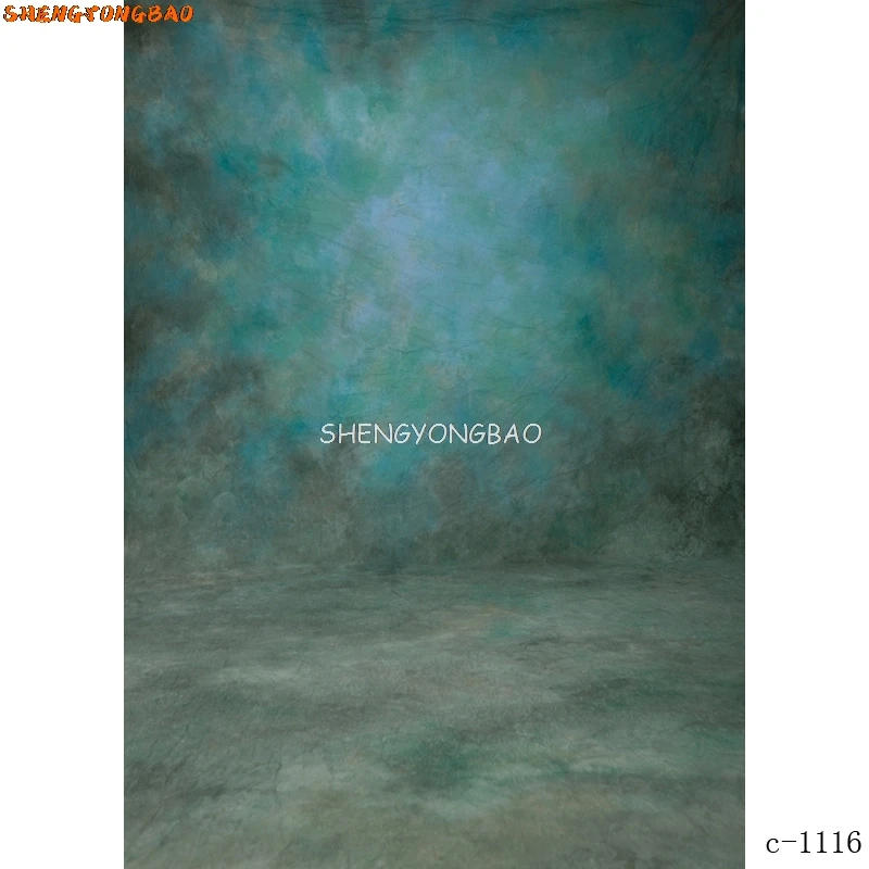 SHENGYONGBAO  Abstract Grunge Vintage Baby Portrait Background For Photo Studio Photography Backdrops LCDJ-3208