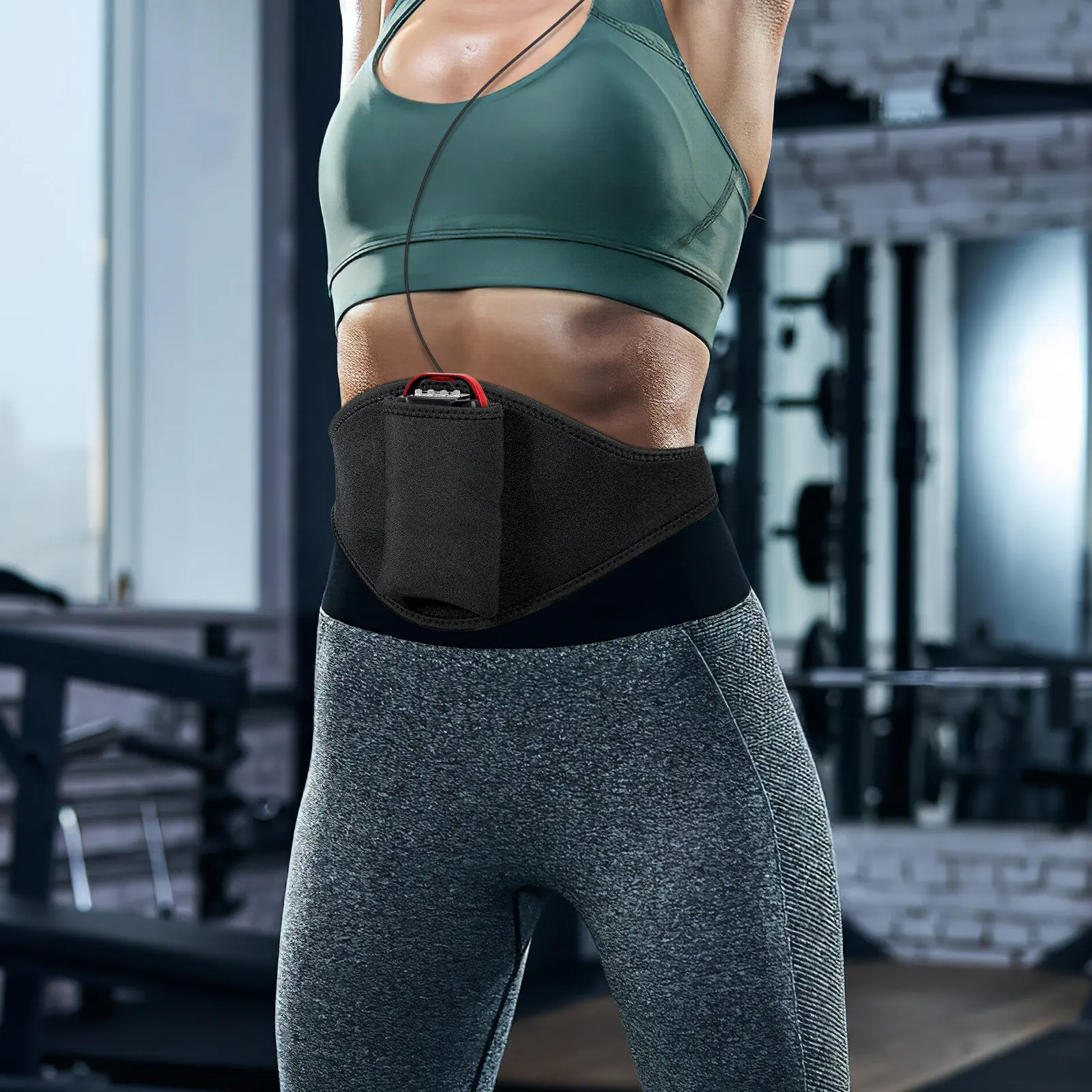 

Ремень для микрофона от MILISTEN, регулируемый держатель-чехол для микрофона, черный, прочный, для переноски