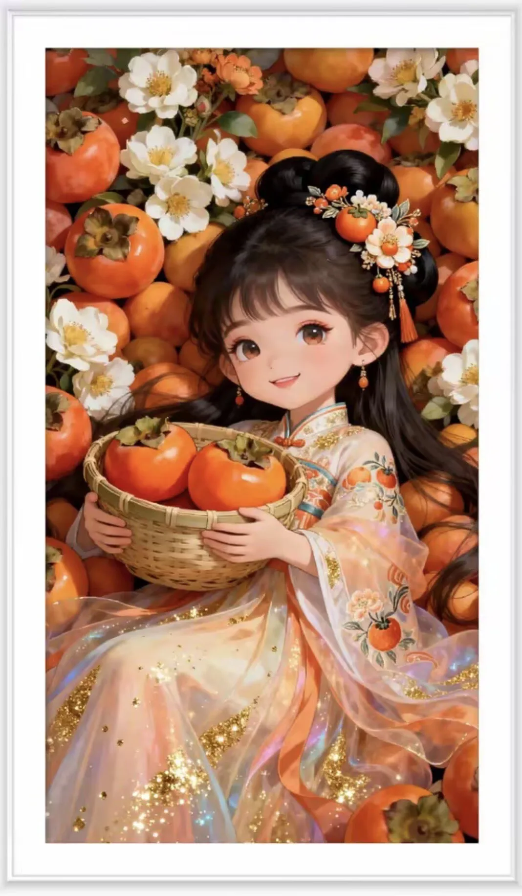 

9ct 60x100 см фрукты девушка вышивка крестиком DIY печатные наборы набор для рукоделия домашний декор поделки с иглами новые 58 цветов