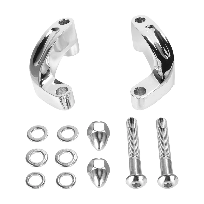 

Universal Aluminum Alloy Mirror Mount Support Extension Adapter Bracket For Bikes Motorcycle With Extension Function