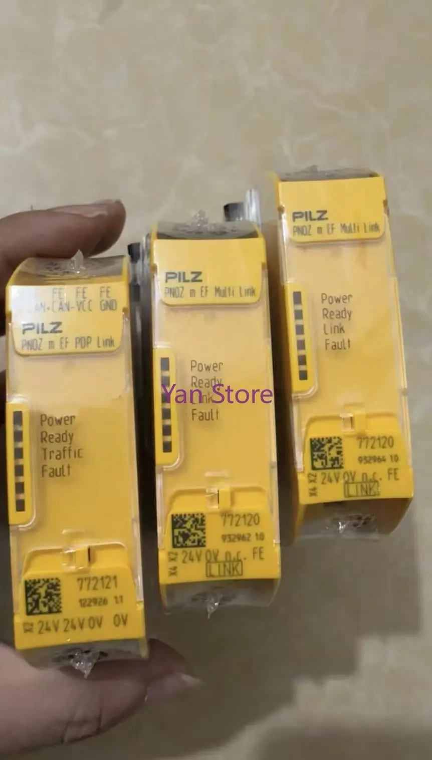 Free Shipping PILZ Safety Relay Module PNOZ m EF 16DI 772140 772120 4DI4D0R 772143 8DI4DO 772142 Original New