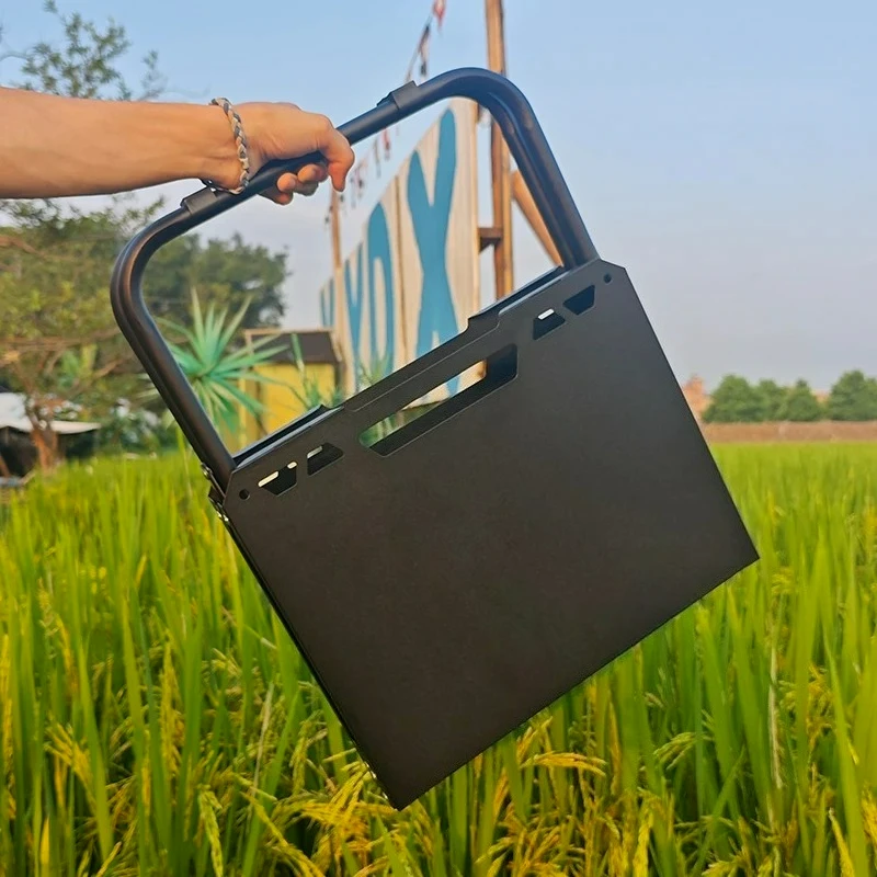 طاولة نزهة خفيفة الوزن قابلة للطي، طاولة قابلة للطي للتخييم للاستخدام العملي في الهواء الطلق، تصميم موفر للمساحة، سعة تحميل عالية