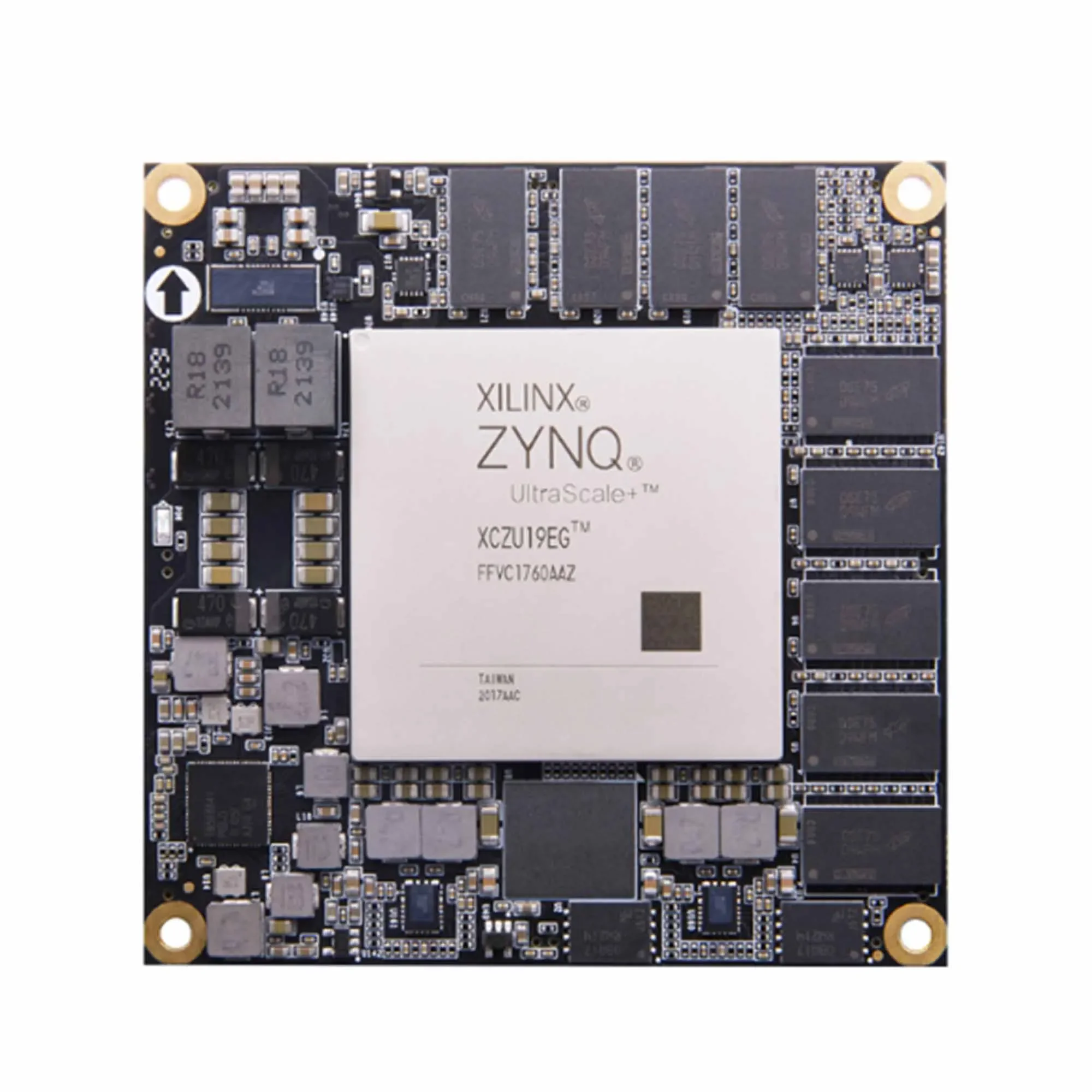 Xilinx Zynq UltraScale+ MPSoC SOM FPGA-kernbord AI XCZU19EG Demo Core Board ALINX ACU19EG