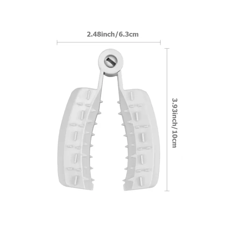 Plastic Finger Guard for Vegetable Slicer Hand Protection Safety Clip for Slicing Shredding Chopping Kitchen Accessory