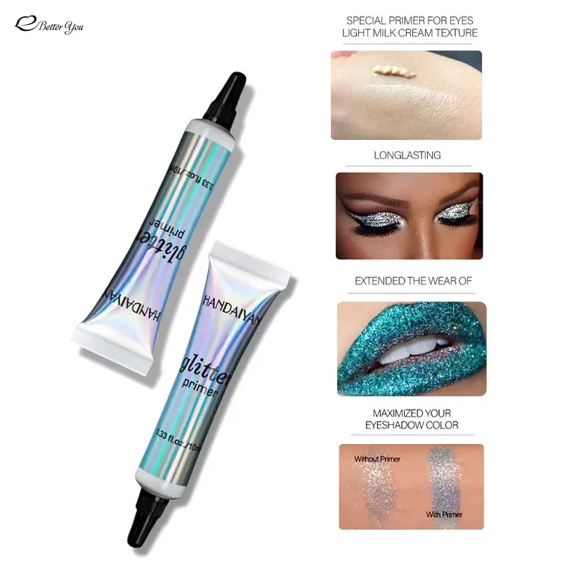 Eyeshadow Primer Matte Base Long Lasting Color Glitter Eyeshadow Glue Cream Enhance Durable Eye Makeup Beauty Tools